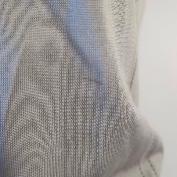 Womens Christian Dior Silver-Gray 100% Silk Sleeveless Knit Scoop Neck Top 4 - Picture 8 of 12